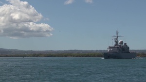 FS Prairial departs Joint Base Pearl Harbor-Hickam