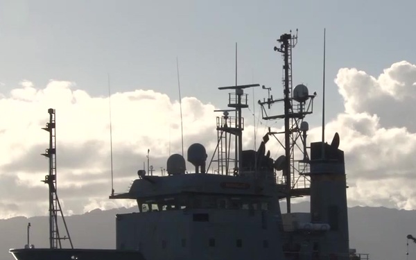 USNS Navajo departs Joint Base Pearl Harbor-Hickam for Rim of the Pacific 2016