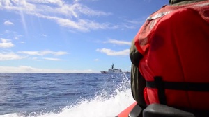 Coast Guard Cutter Stratton participates in HA/DR event