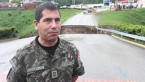 State Partnership Program: Peruvian officials visit affected flooding areas in W.Va.