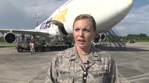 SCANG TSP Deployment Equipment Load on Boeing 747