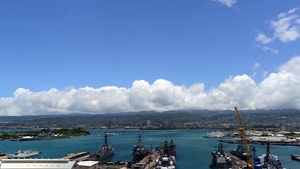 Ships Depart Pearl Harbor During RIMPAC 2016