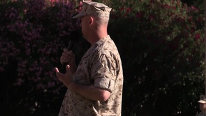 MCIWEST CAMP PENDLETON CHANGE OF COMMAND: BRIGADIER GENERAL BANTA TO