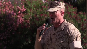 MCIWEST CAMP PENDLETON CHANGE OF COMMAND: BRIGADIER GENERAL BANTA TO BRIGADIER GENERAL KEVIN J. KILLEA