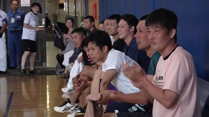 JMSDF Up 2-1 for Sasebo Sailors Captain’s Cup
