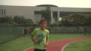 Students Participate in Youth Sports Running Club