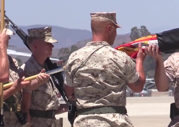 Assumption of Command and Posting of Detachment Ceremony