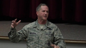 Air Force Town Hall Hosted By CSAF Gen Goldfein and CMSAF Cody