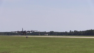 B-Roll Capt. Christy Wise C-130 Takeoff