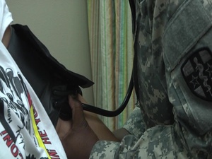 U.S. ARMY Reserve Nurse Lends a Helping Hand During Innovative Readiness Training