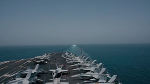 Ike Transits Strait of Hormuz