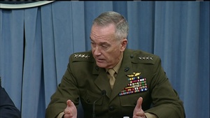 Secretary, Chairman Brief Reporters at Pentagon (without graphics)