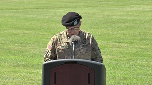 22nd CBRN Battalion Colors Casing Ceremony