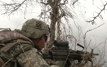 US Army support-by-fire at ART 16