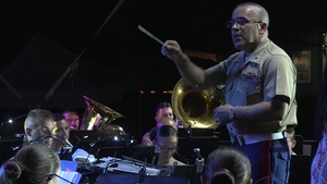 Parris Island Marine Band Performs "America the Beautiful"