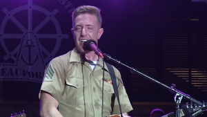 Parris Island Rock Band Performs "American Band"