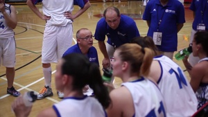 2016 CISM World Military Women's Basketball Tournament Day 2 B-Roll