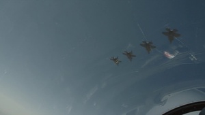 Hill AFB F-35 Squadron Conduct Four Ship Sortie