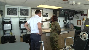 Secretary of the Army Views Army Watercraft, Related Capabilities