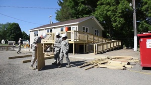512th Civil Engineering Squadron takes part in Innovative Readiness Training