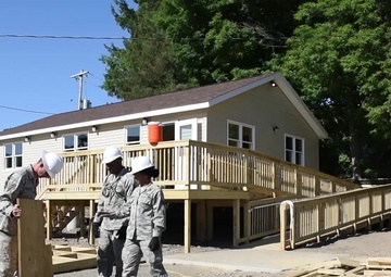 512th Civil Engineering Squadron takes part in Innovative Readiness Training
