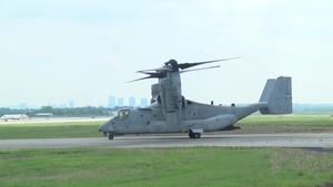 Ospreys Take Off from Birmingham (long shots)