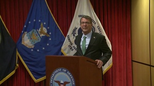 Carter Swears In New Troops