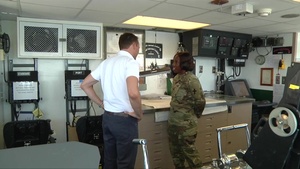 Secretary of the Army views Army Watercraft, related  capabilities