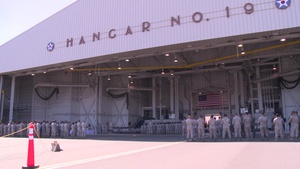 154th WG Change of Command Ceremony