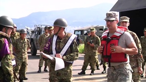 BRoll of JGSDF and U.S. Soldiers