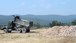 841st Engineer Battalion Improves Novo Selo Training Area, Bulgaria