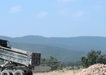 841st Engineer Battalion Improves Novo Selo Training Area, Bulgaria