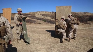 1st Battalion, 5th Marines conduct urban breaching at demolition range