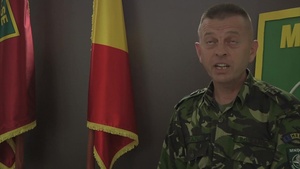 Romanian Exercise Commander, Saber Guardian 2016 Command Post Exercise