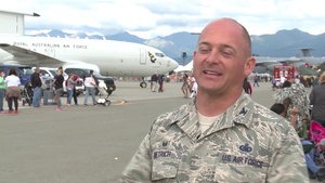 Interveiw with Joint Base Elmendorf-Richardson and the 673 Air Base Wing  commander, Colonel George T.M. Dietrich III about JBER's Arctic Thunder Open House.