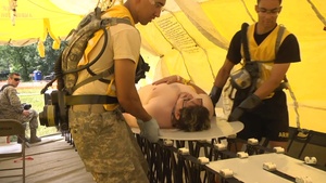 VG16 CERFP Decontamination Exercise (B-roll)