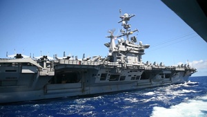 Underway Replenishments with USNS Rainier during RIMPAC 2016