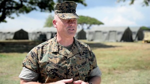Fleet Marine Force Commanding General Speaks About Marines During RIMPAC