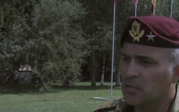 Romanian General discusses his role in Saber Guardian Exercise 2016