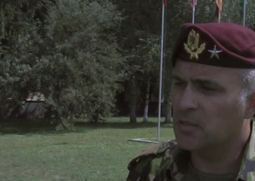 Romanian General discusses his role in Saber Guardian Exercise 2016