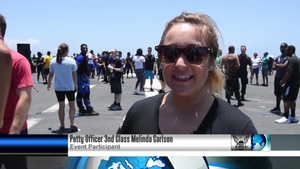 All Hands Update: USS John C. Stennis Steel Beach