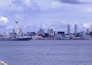 Seattle Seafair Parade of Ships b-roll