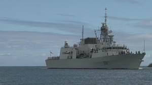 Royal Canadian Navy Halifax-Class Frigate Her Majesty’s Canadian Ship Vancouver (FFH 331) Arrives at Joint Base Pearl Harbor-Hickam During RIMPAC