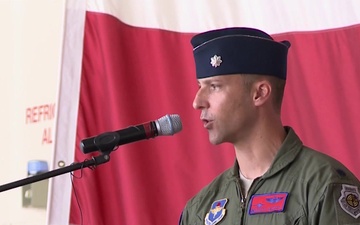 63rd Fighter Squadron Activation and Assumption of Command