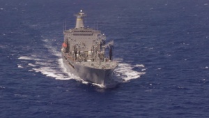 USNS Rappahannock (T-AO 204)- Forty Ships and Submarines Steam in Close Formation During RIMPAC