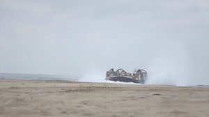 B-roll of 3rd Battalion 1st Marines conduct amphibious assault during MCCRE
