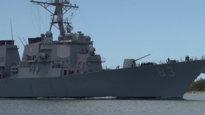 USS Howard (DDG 86) Arrives at Joint Base Pearl Harbor-Hickam During RIMPAC