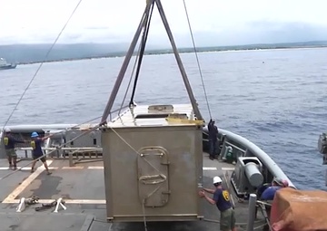 Salvage Diving with the Army and Navy during RIMPAC 2016