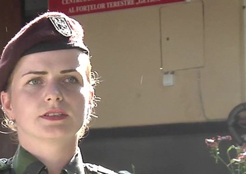 Romanian Officer Reflects on Training with US