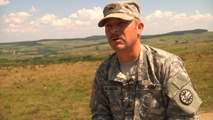 U.S. Army Sergeant talks about  Romanian Exercise experience